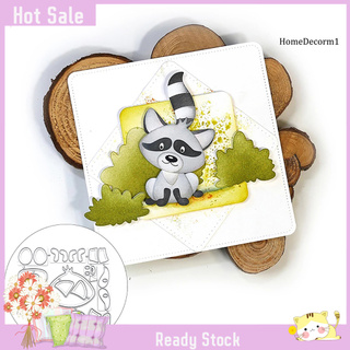 Khuôn Cắt Giấy Kim Loại Hình Gấu Mèo Đáng Yêu