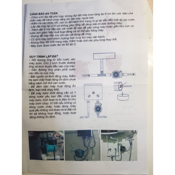 Bơm tăng áp Zento 270w ZT-RS20/12