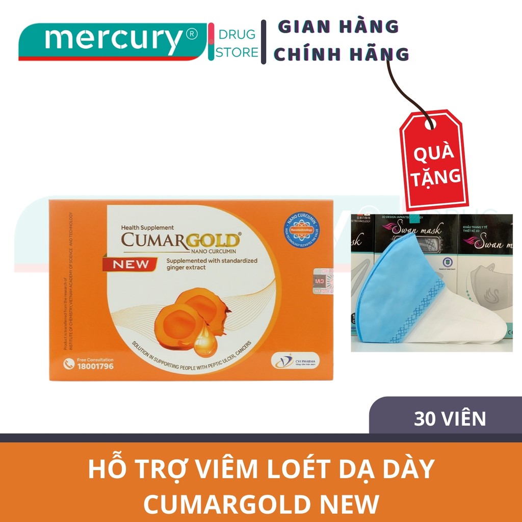 Tinh Nghệ Nano Curcumin Cumargold 30 VIÊN