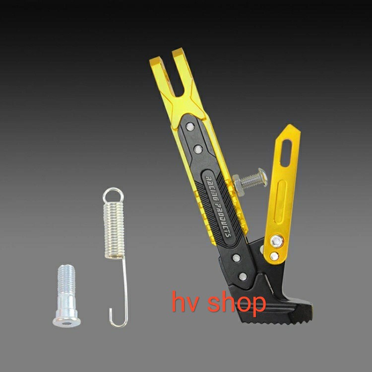 chong nghieng xe may Chống nghiêng xe máy moto nhôm CNC cao cấp Hv shop ( 1 cái )