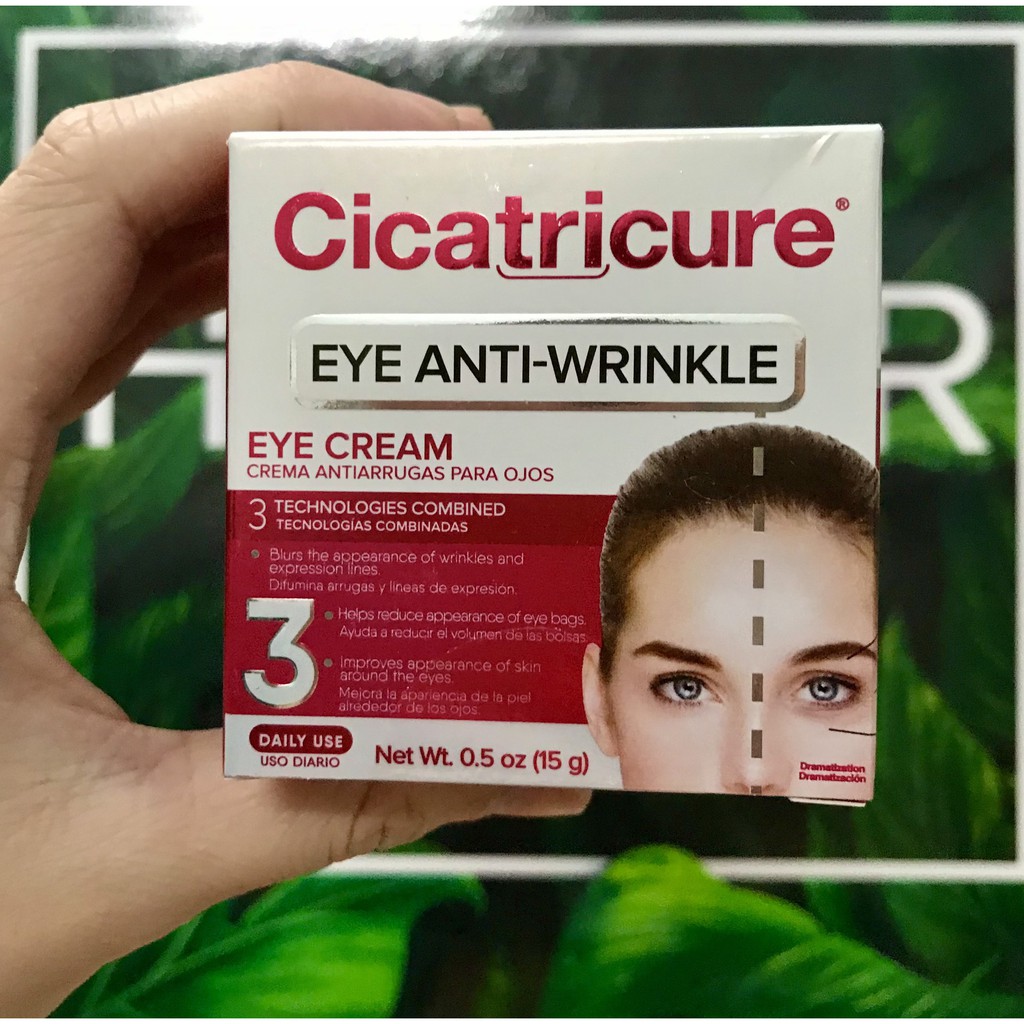 Kem làm giảm nếp nhăn và thâm quầng mắt Cicatricure Eye Anti-Wrinkle Eye Cream