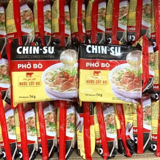 GIÁ SỐC PHỞ BÒ CHINSU 74G(10GÓI)