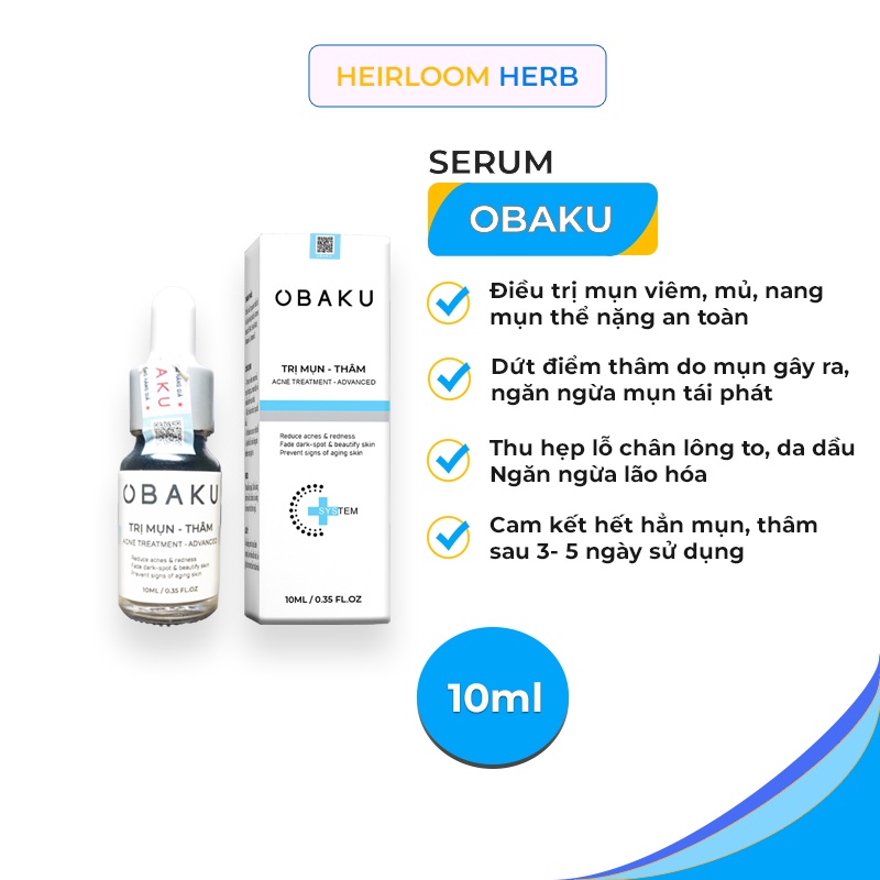 Tinh chất serum mụn thâm obaku | BigBuy360 - bigbuy360.vn