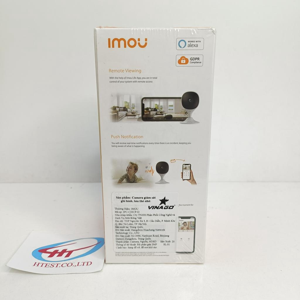 Camera Imou IPC-C22SP-D-2mpx, Ko Loa, Có Micro - Hàng chính hãng