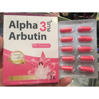 alpha arbutin 3 plus+ viên kích trắng da