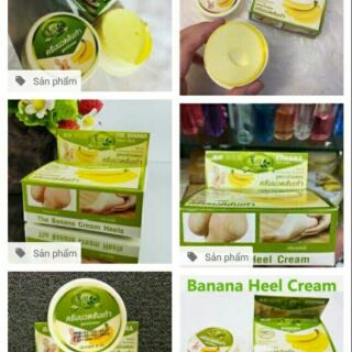 Kem trị nứt gót chân Banana cream heel Thái lan