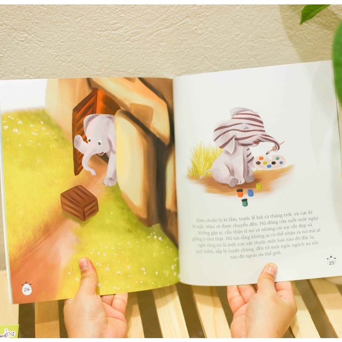 Truyện Kể Cho Bé Trước Giờ Đi Ngủ - Khói Và Xám cuốn sách hóm hỉnh về tình bạn, tặng 1 sticker nhân vật