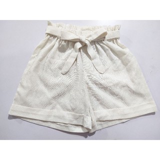 Quần short nữ linen