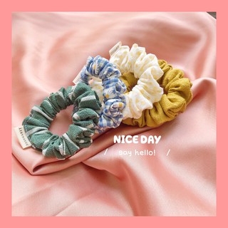 SCRUNCHIE MINI SIZE HỌA TIẾT DỄ THƯƠNG