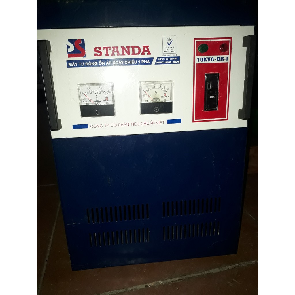 ỔN ÁP STANDA 10KW GIẢI 50-250V HÀNG TỒN KHO