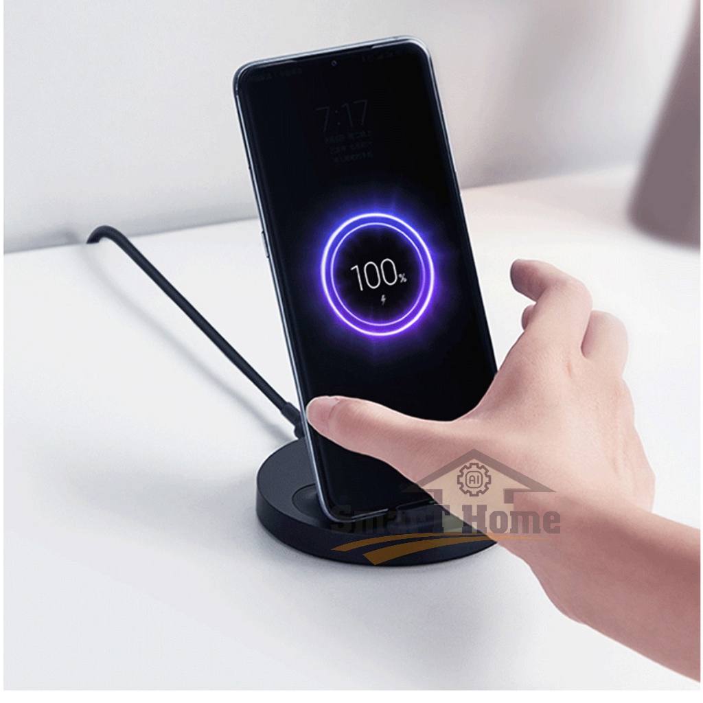 Đế Sạc Không Dây Xiaomi WPC02ZM - Sạc Nhanh Không Dây 20W Công Nghệ Sạc Chuẩn Qi - Hàng Chính Hãng