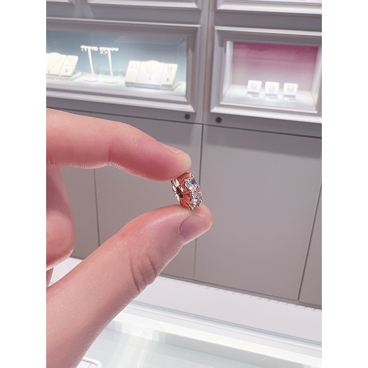 Kẹp Cố Định Hạt Làm Vòng Tay Hoa Hồng Sáng Bóng