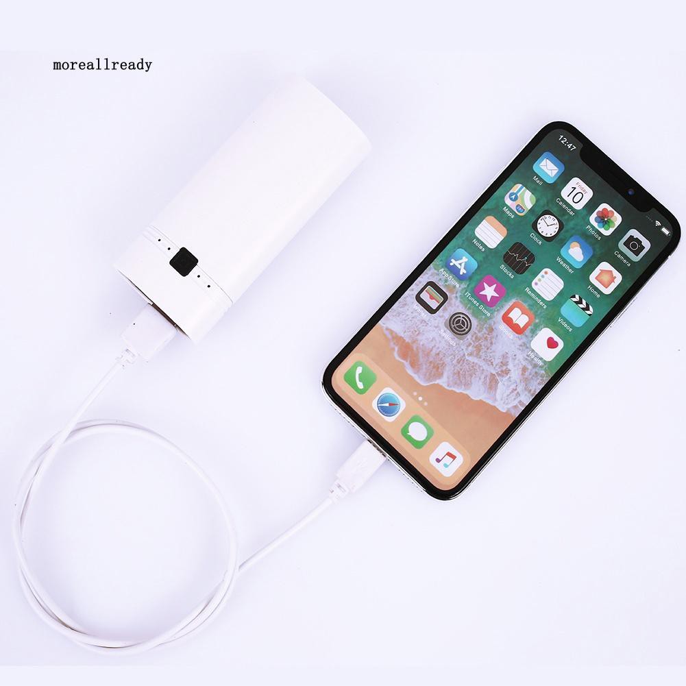 Hộp sạc dự phòng rỗng nhỏ gọn dùng đựng pin 18650 DIY