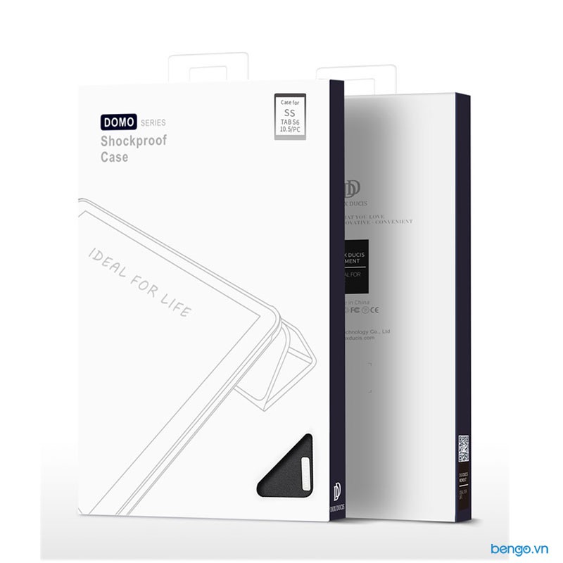 [Mã ELFLASH5 giảm 20K đơn 50K] Bao da Samsung Galaxy Tab S6 SM-T860/T865 DUX DUCIS Smartcover | BigBuy360 - bigbuy360.vn