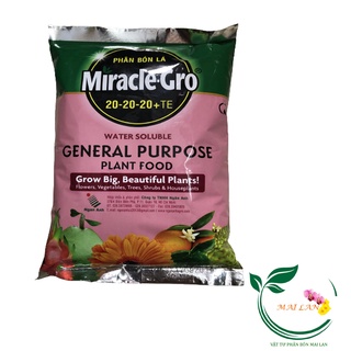 Phân Bón Lá Miracle-Gro 20-20-20+Te USA - Mập Cây, Nuôi Trái - #341# 500g