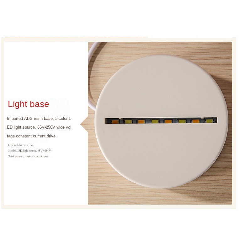 Đèn Led Nổi Bằng Acrylic Dùng Trang Trí Phòng Ngủ