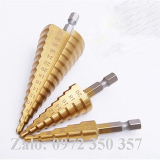 [GIÁ TỐT]Bộ 3 Mũi Khoan Tháp 4 - 32 mm