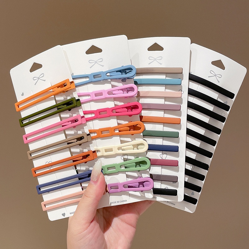 cute Kẹp Tóc Mái Ngang Đơn Giản Đa Năng Thời Trang Mùa Hè Hàng Mới Dành Cho Bạn Nữ set kẹp tóc hàn quốc kẹp càng cua nơ kẹp tóc mái kẹp tóc càng cua cặp tóc kẹp nơ kẹp mái phụ kiện tóc