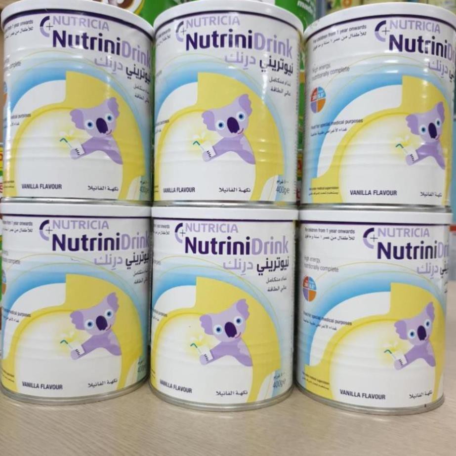 Sữa bột NutriniDrink nhập khẩu nguyên lon từ Đức 400g DATE T2.2022