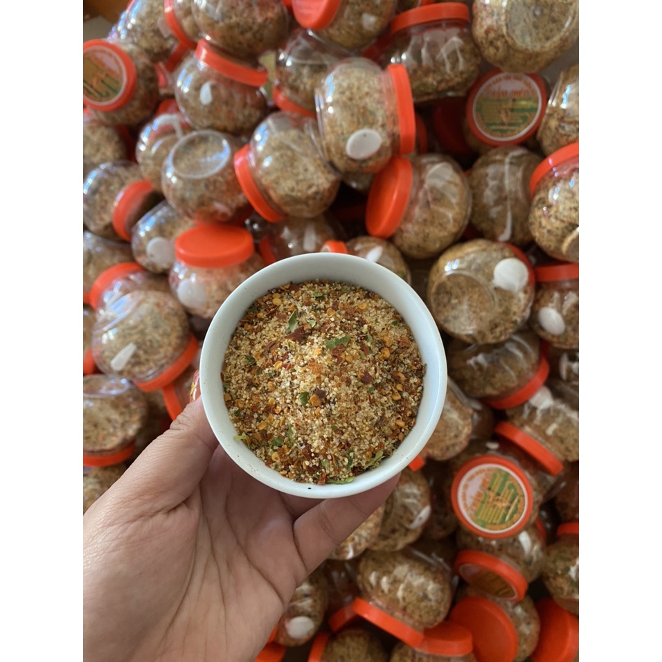 Chẩm chéo Tây Bắc hũ 250g  - Muối chẳm chéo nhà làm theo công thức người thái vùng cao Tây Bắc