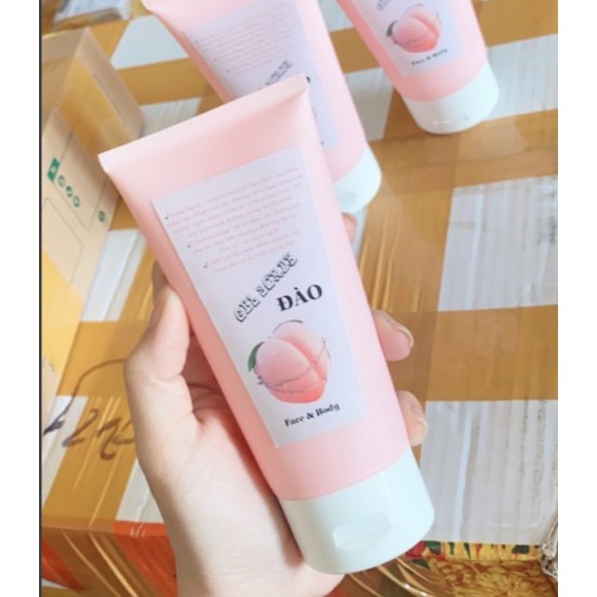 Tẩy tế bào chết body Peach milk, loại bỏ bụi bẩn trên da giúp da hấp thụ kem tốt hơn, hỗ trợ kích trắng nhanh VN07