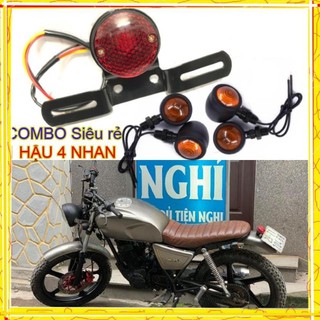 ⭐⭐⭐⭐⭐ đèn hậu độ classic + 4 xi nhan classic bé