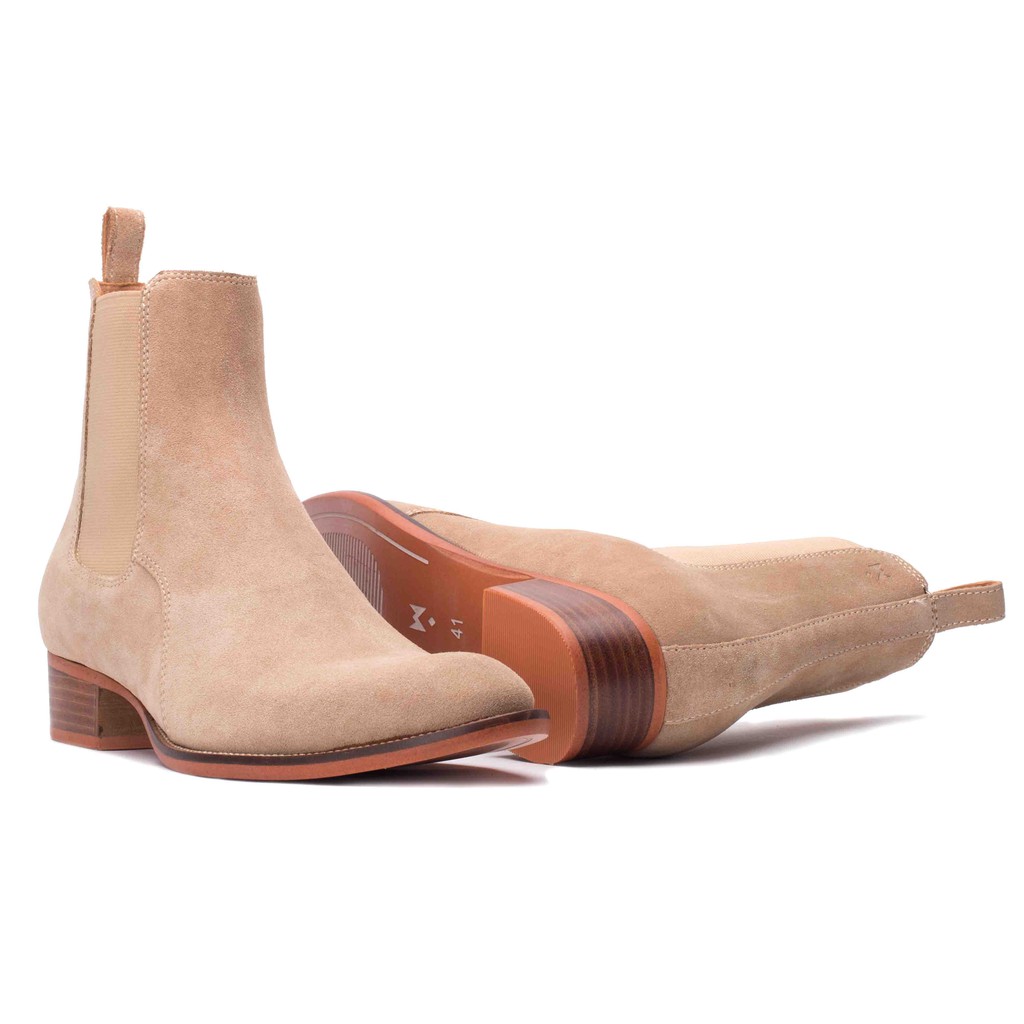 Giày boot THE WOLF wild walk chelsea boot - Tan