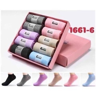 combo 10 đôi Hộp vớ nữ chông hôi chân xinh sắn( tuyển sỉ)..