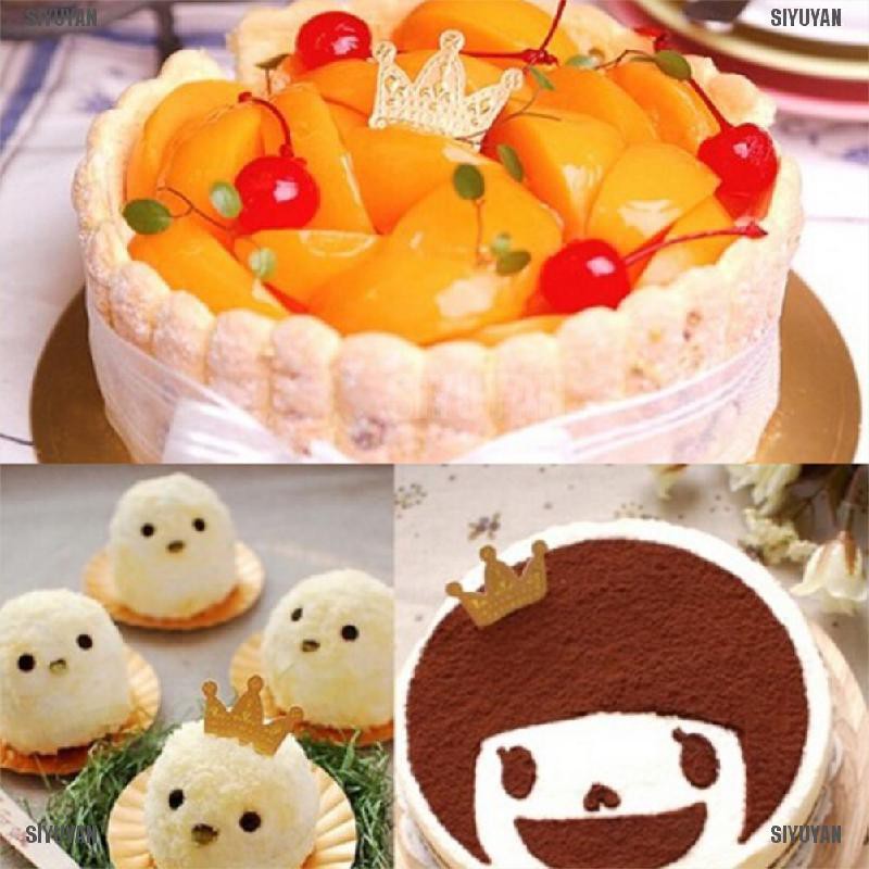 Set 50 Tăm Vương Miện Gắn Trang Trí Bánh Cupcake