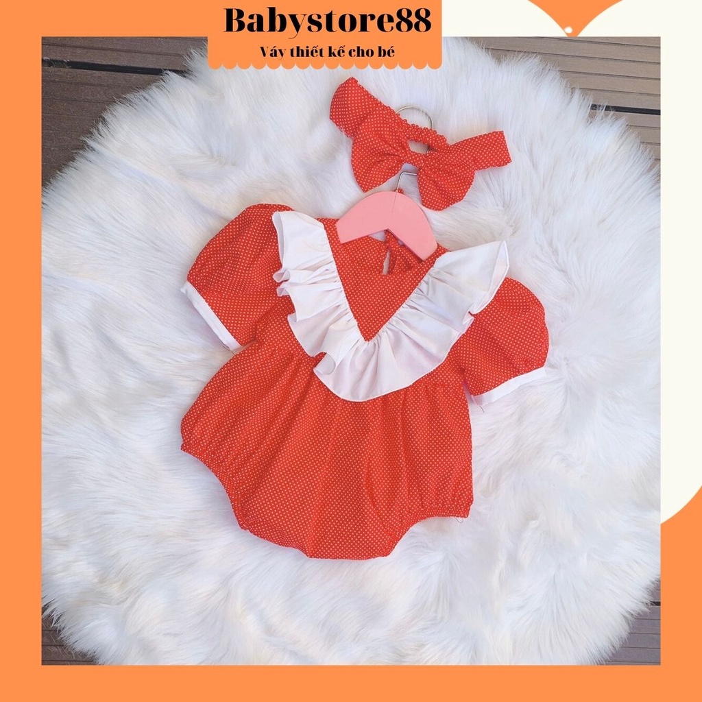 Bodysuit cho bé bộ body sơ sinh cho bé gái từ 5 đến 11 kg  set chip body thời trang trẻ em v10 BABYSTORE88