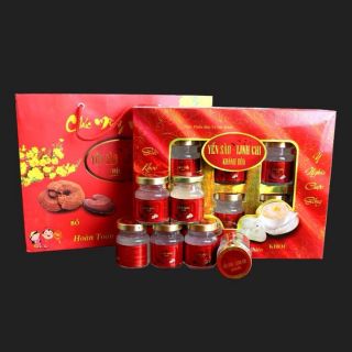 Lốc 6 lọ yến sào Linh Chi - Khánh Hòa (date 6/2020)