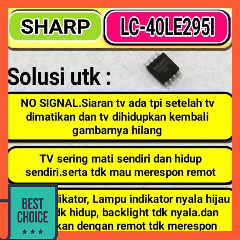 Bộ nhớ tv LED Sharp LC-40LE295I lc40le295i