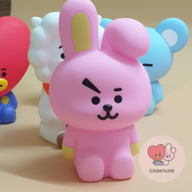 [ BT21 COIN BANK ] Ống tiết kiệm  BT21 Official - Ống đựng tiền BT21 - Mô hình BT21 sz L