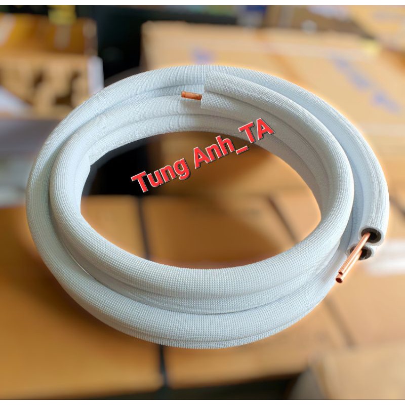 Ống đồng điều hòa luồn sẵn bảo ôn