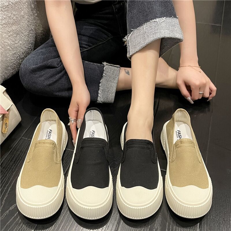 Giày Thể Thao Vải Canvas Đế Dày Thiết Kế Mới Năng Động Thời Trang