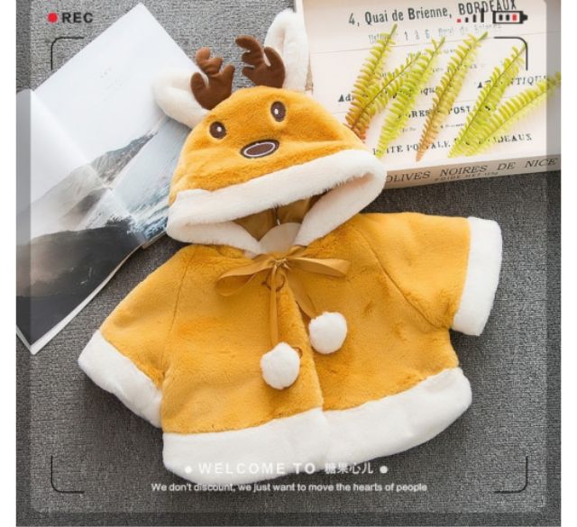 Áo choàng tuần lộc xinh xắn | BigBuy360 - bigbuy360.vn