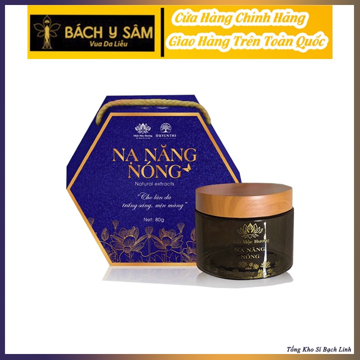 Nạ Năng Nóng Bách Y Sâm Nạ Băc Đa Năng Bạch Linh Hộp 80 gr (Mẫu Mới)