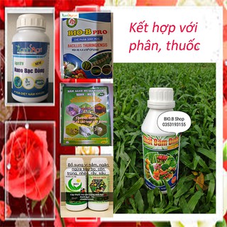 Lọ chất bám dính sinh học 120ml pha 96 lít