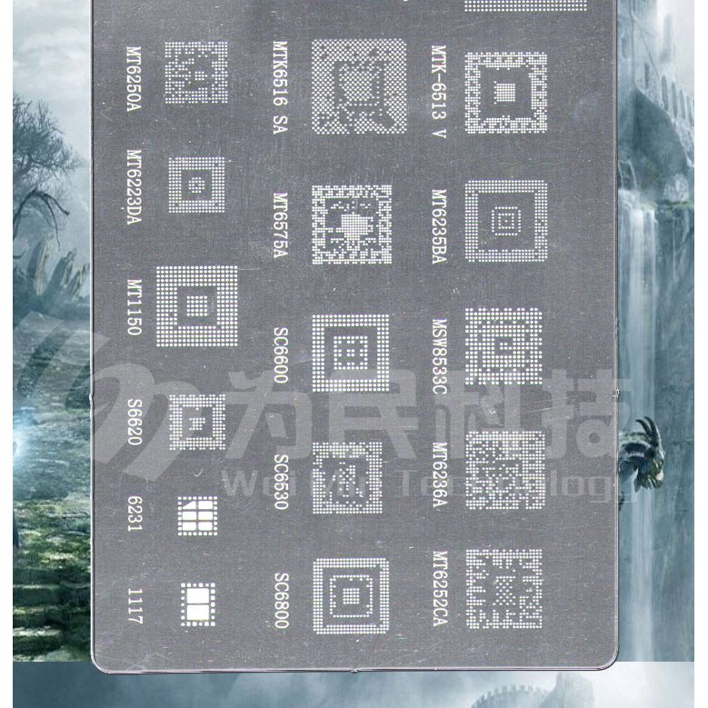 Vỉ tạo chân IC A91