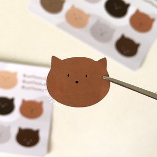 set sticker mèo cảm xúc
