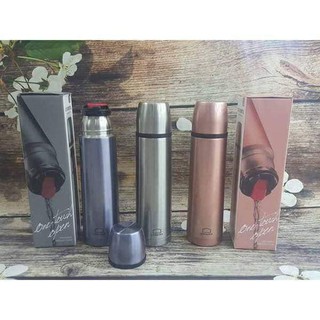 Bình giữ nhiệt Lock&Lock Vienna LHC1430 500ml 3 màu hồng ánh vàng, bạc và xanh