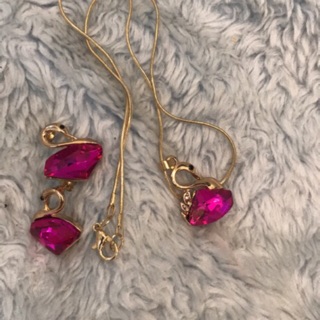 Bộ trang sức pha lê