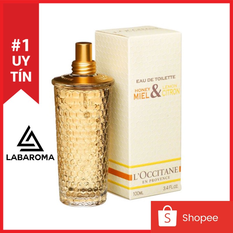 Tinh dầu nước hoa L`Occitane en Provence Miel & Citron mùi thơm lâu, làm dầu thơm xông phòng, treo xe ô tô, tủ áo 10ml