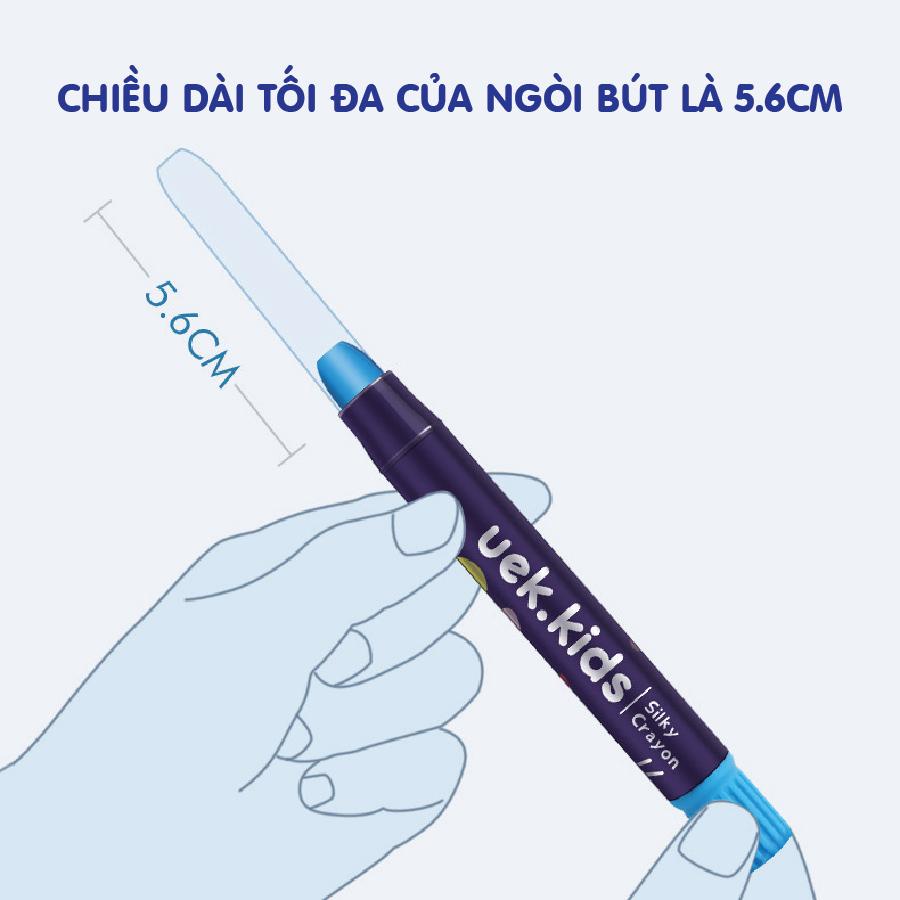 Bút sáp màu hữu cơ an toàn cho bé  UEK chính hãng - có sẵn