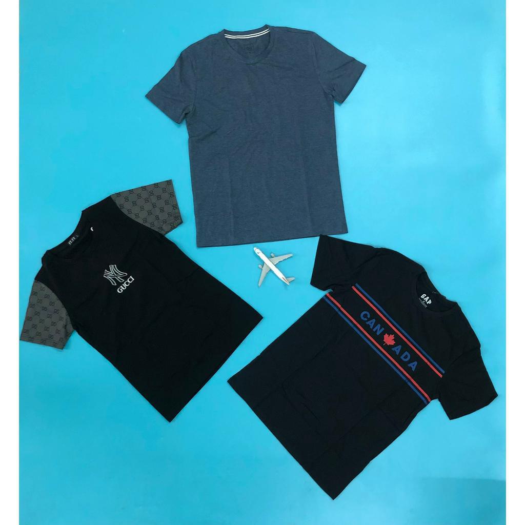 COMBO 3 ÁO THUN CỔ TRÒN, Size M  Của Nam Đồ Tập Thể Thao, Yoga, Gym