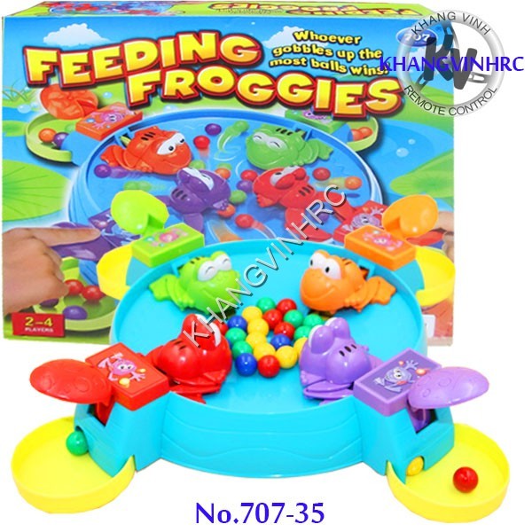 BỘ 4 CON ẾCH ĂN KẸO 707-35