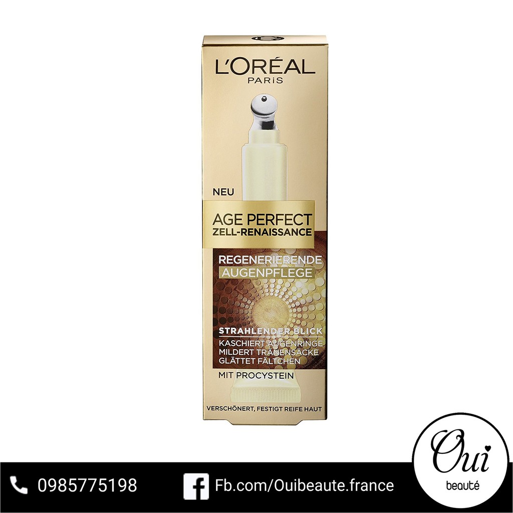 Kem dưỡng mắt l'oreal age perfect 15ml Ouibeaute