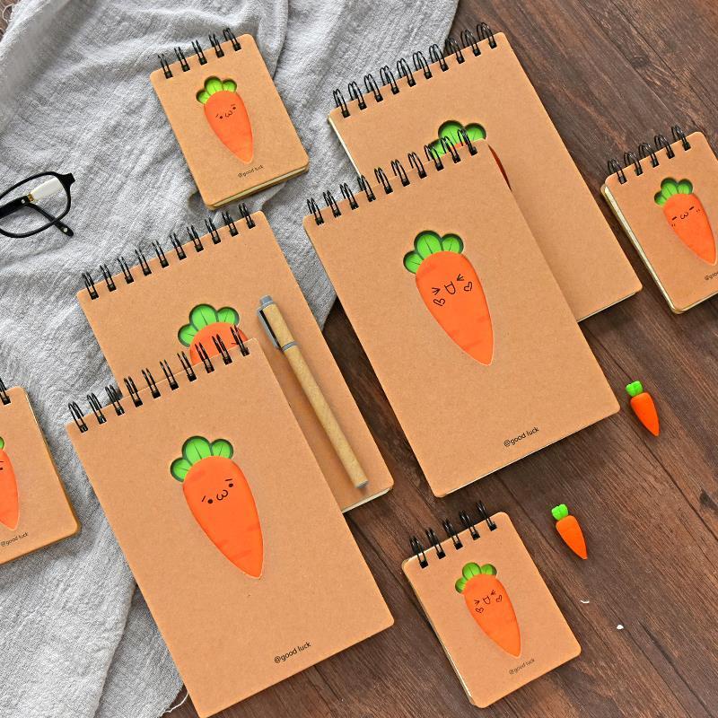 Bộ Gôm Tẩy Hình Củ Cà Rốt Siêu Dễ Thương Cho Bé