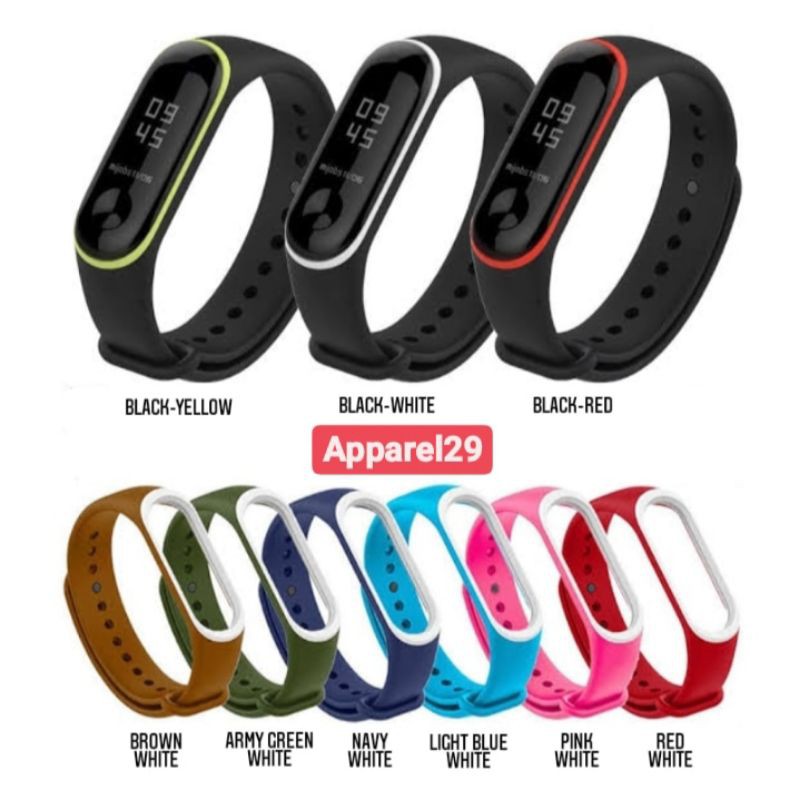 Mua 2 Tặng 1 Dây Đeo Thay Thế Cho Đồng Hồ Xiaomi Mi Band 3 4