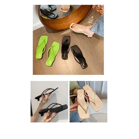 SALE— Guốc cao gót 3cm kẹp ngón quai mảnh BIG SIZE 41-43